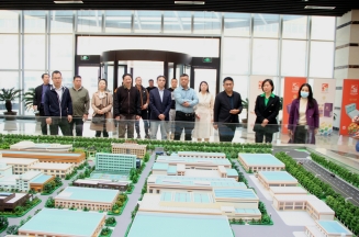 仙桃市党组成员张艳敏来mk体育集团考察